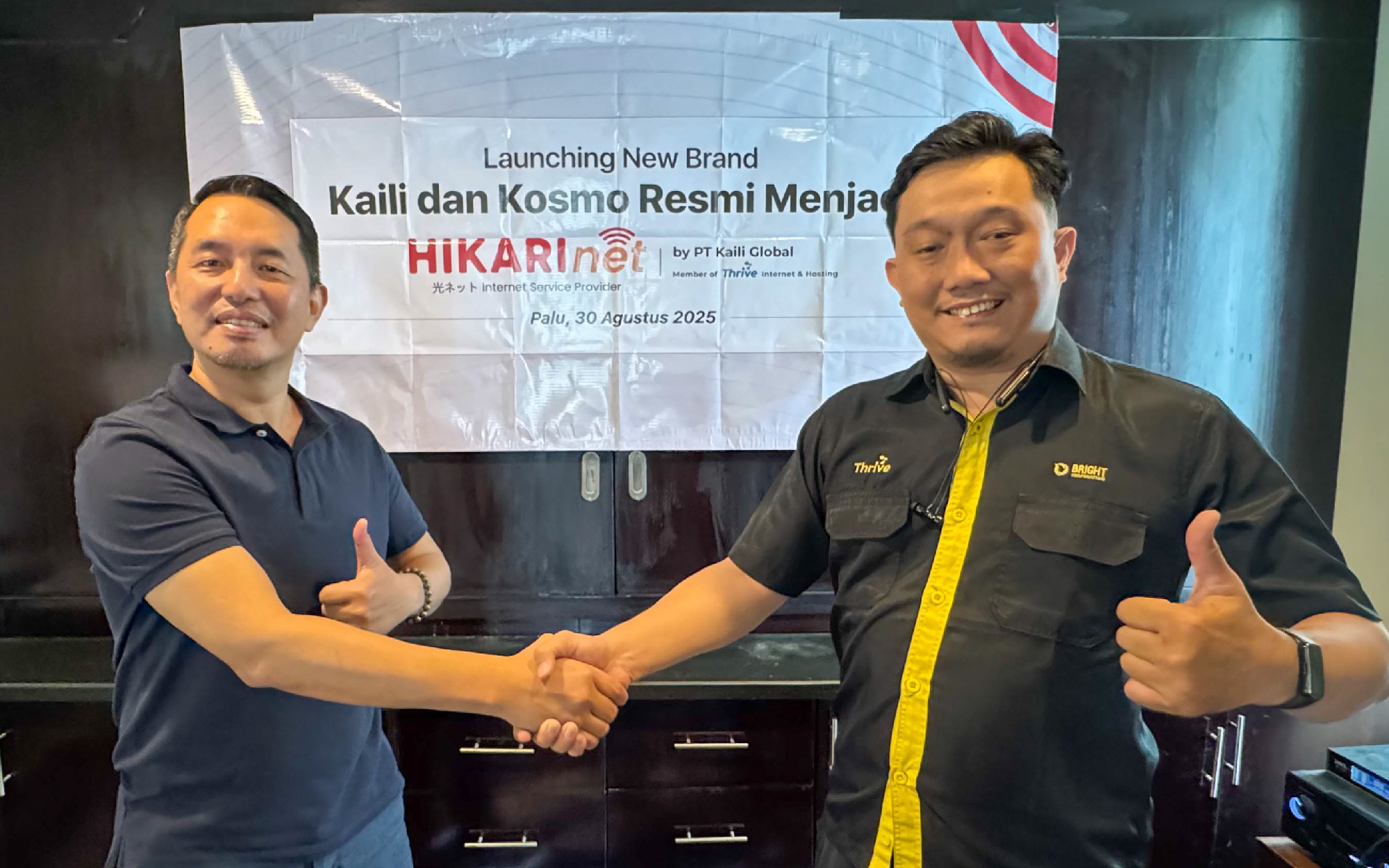 Kaili & Kosmo Resmi Menjadi HikariNet, Internet Murah dengan Coverage Luas di Indonesia