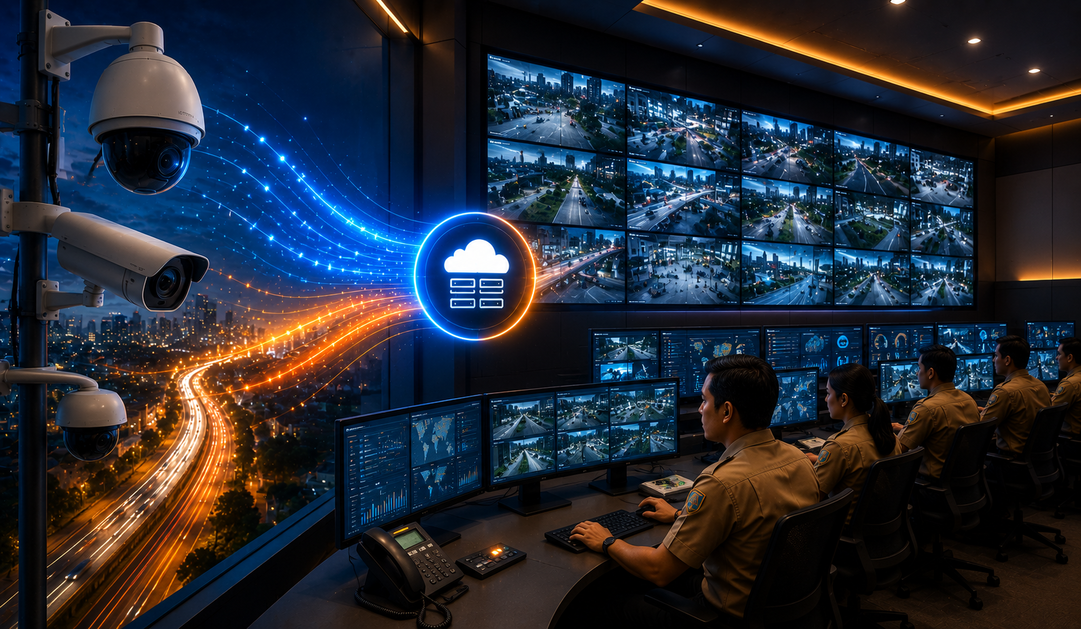 Internet untuk CCTV dan Command Center Pemerintah: Berapa Bandwidth yang Sebenarnya Dibutuhkan?