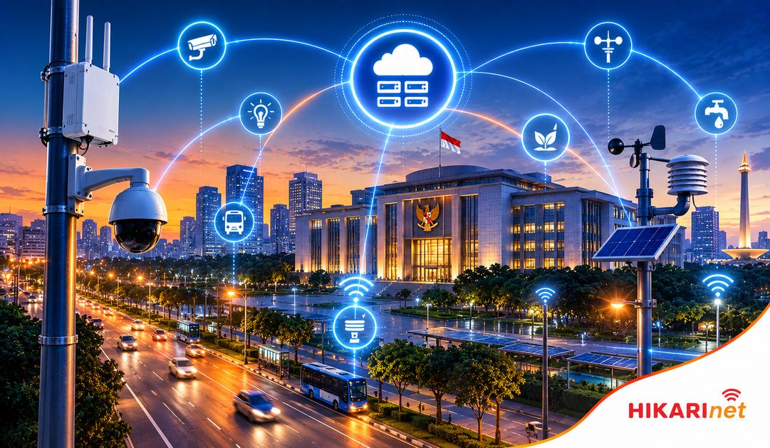 Internet untuk IoT Pemerintah: Mengapa Jadi Fondasi Penting Infrastruktur Smart City?