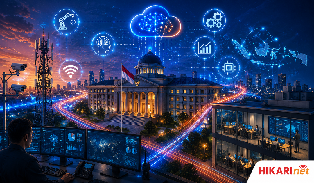 Internet untuk AI dan Automation di Instansi Pemerintah: Mengapa Koneksi Andal Sangat Dibutuhkan?