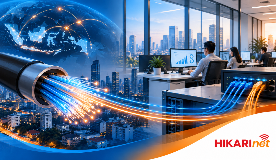 Internet Fiber Optic Apakah Bisa Down? Ini Cara Kerja Jaringan Internet Kantor